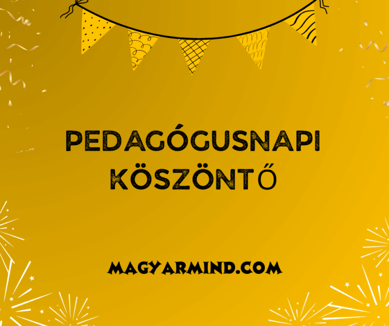 Pedagógusnapi Köszöntő