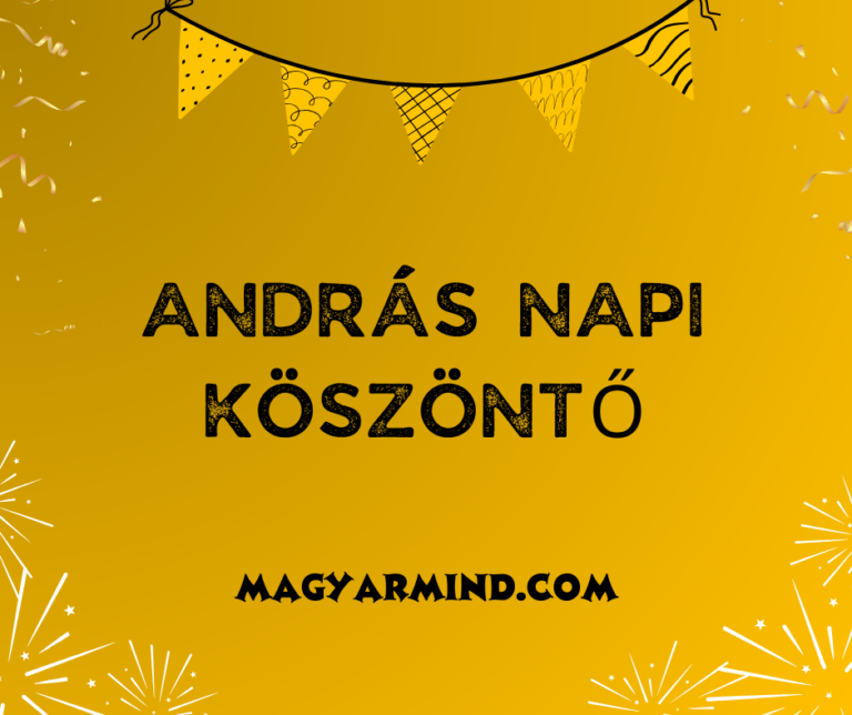 András Napi Köszöntő