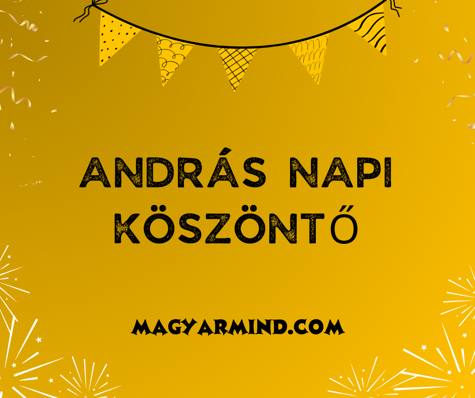 András Napi Köszöntő