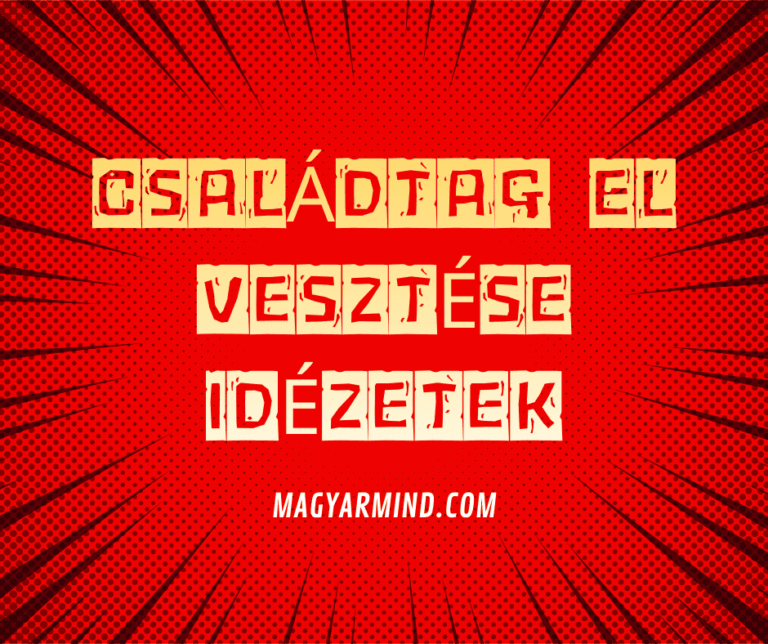 Családtag Elvesztése Idézetek