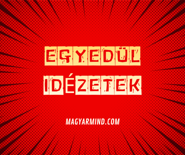Egyedül Idézetek