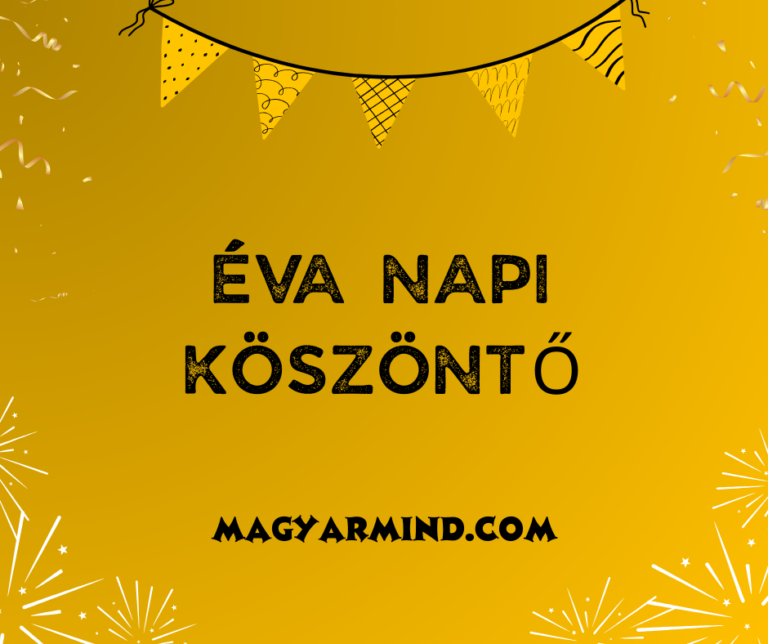 Éva Napi Köszöntő