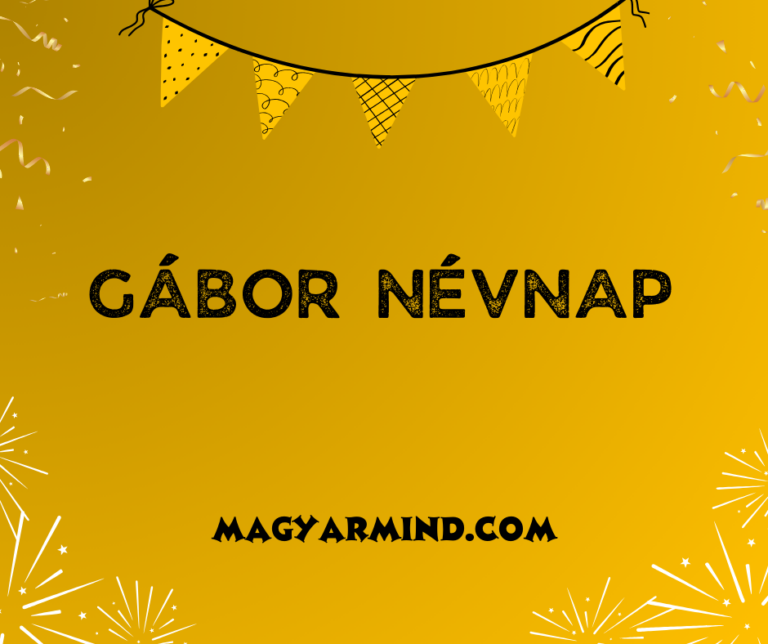 Gábor Névnap