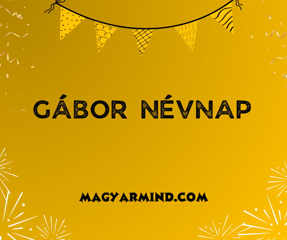 Gábor Névnap