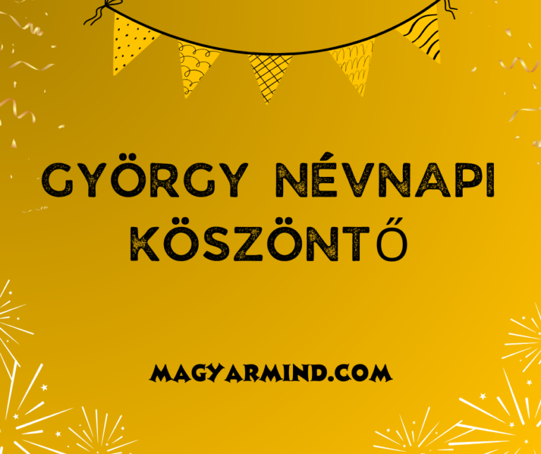 György Névnapi Köszöntő