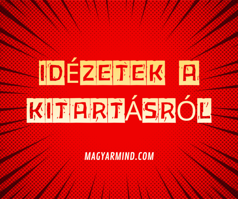 Idézetek a Kitartásról