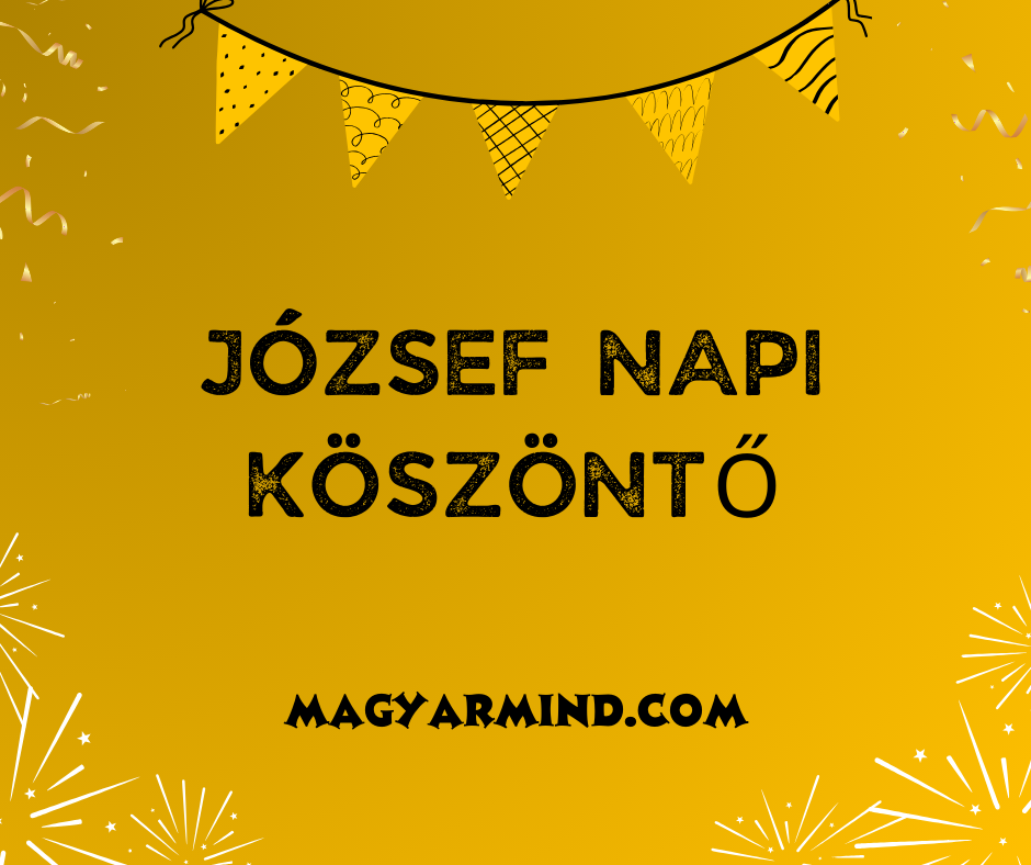 József Napi Köszöntő