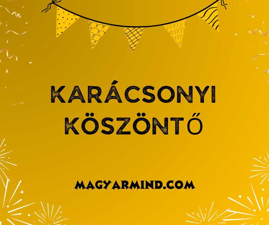 Karácsonyi Köszöntő