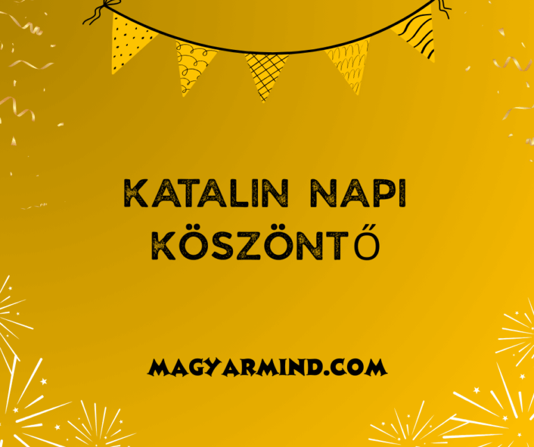 Katalin Napi Köszöntő