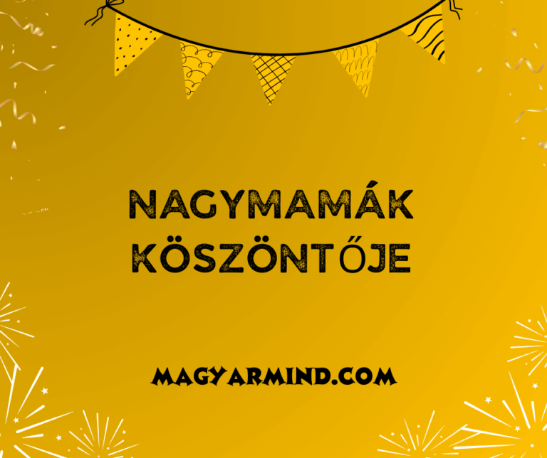 Nagymamák Köszöntője