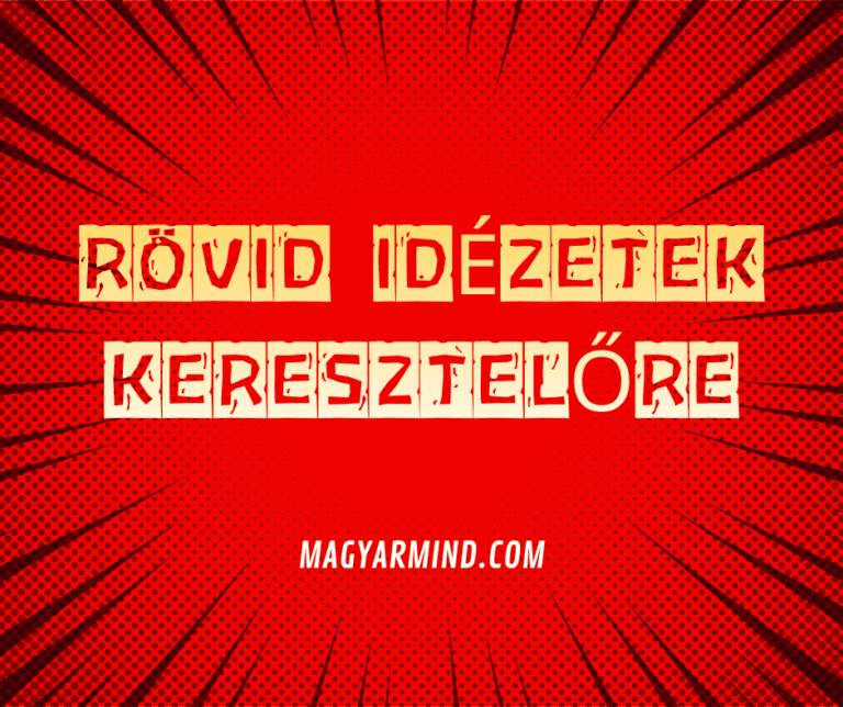 Idézetek Keresztelőre