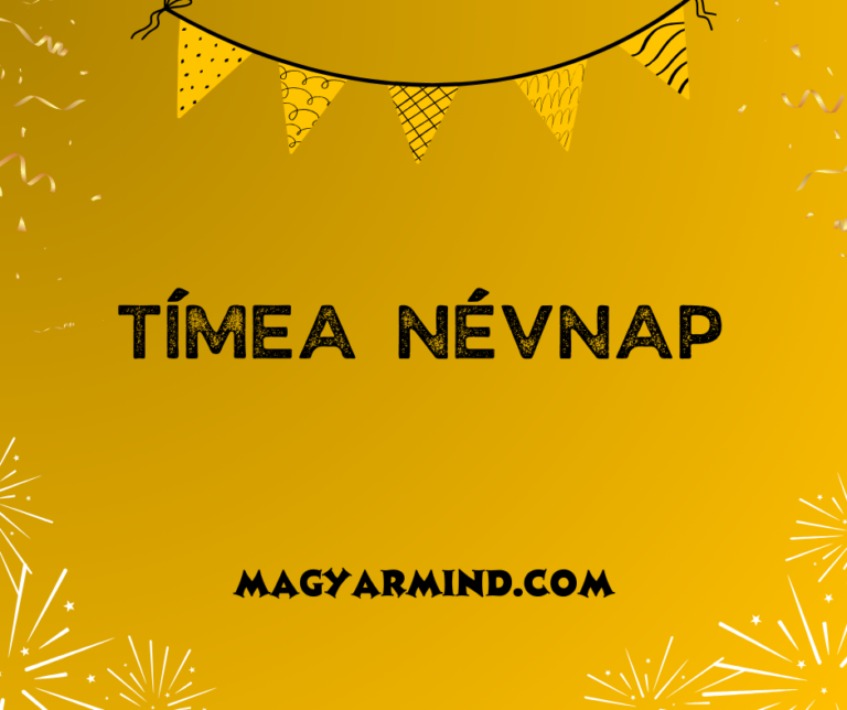 Tímea Névnap