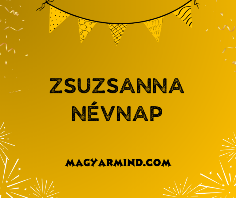Zsuzsanna Névnap