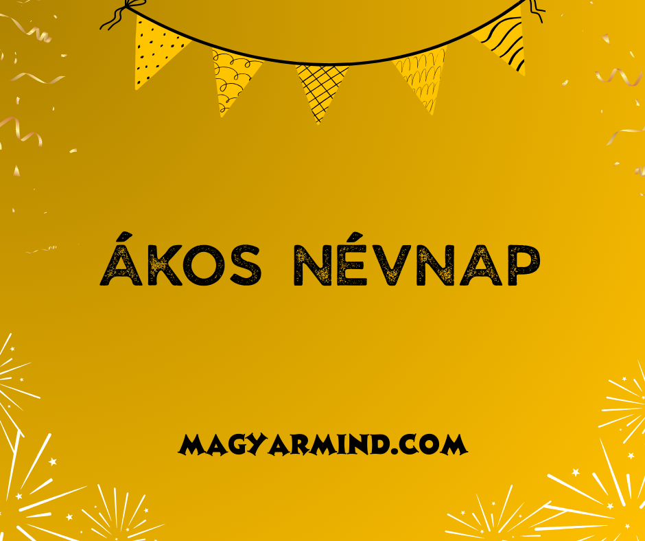 Ákos Névnap