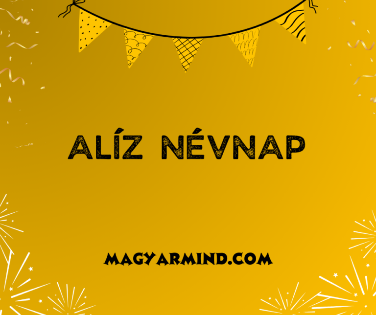 Alíz Névnap