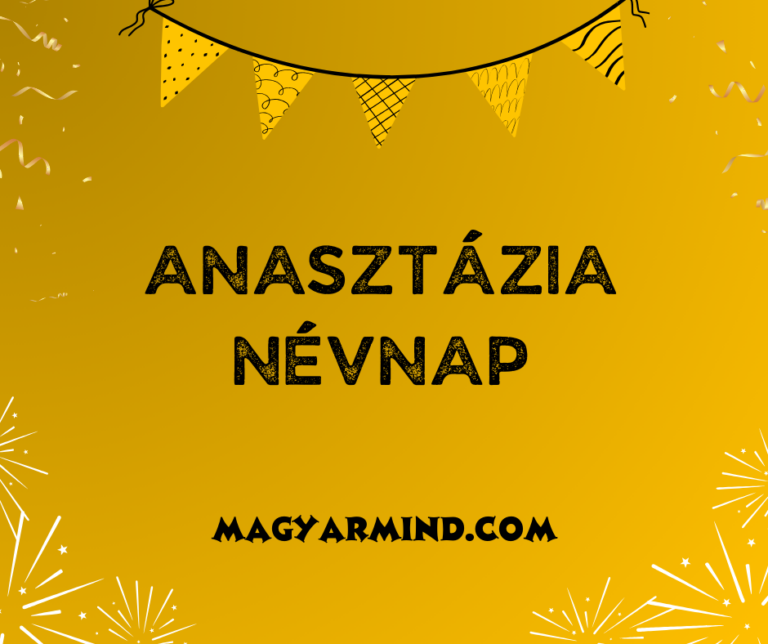 Anasztázia Névnap