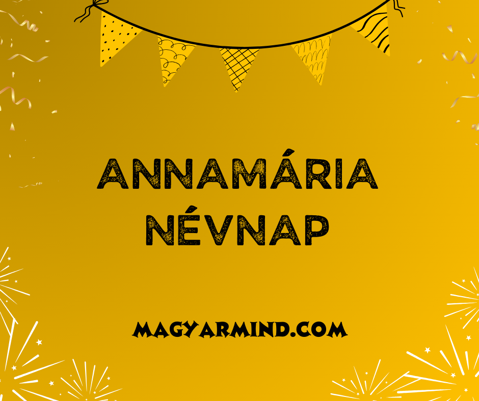 Annamária Névnap
