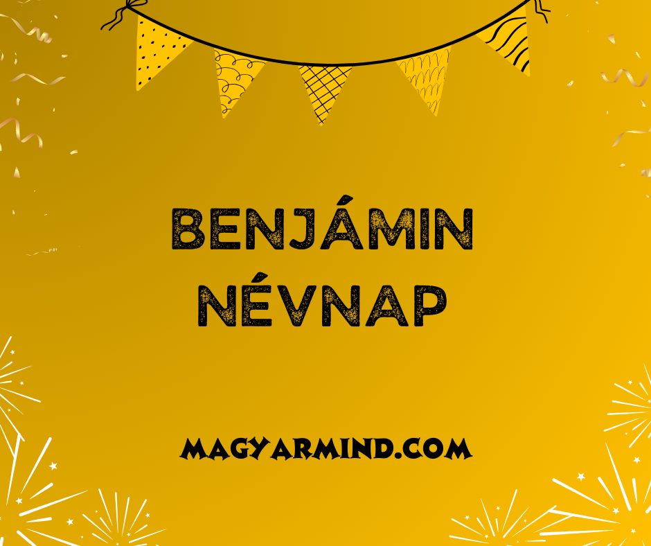 Benjámin Névnap