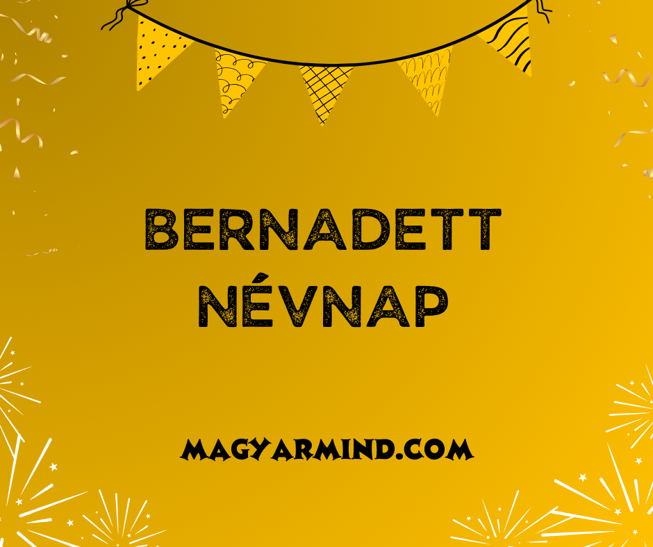 Bernadett Névnap