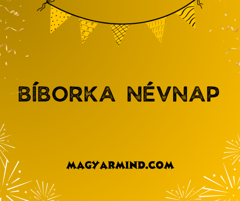 Bíborka Névnap