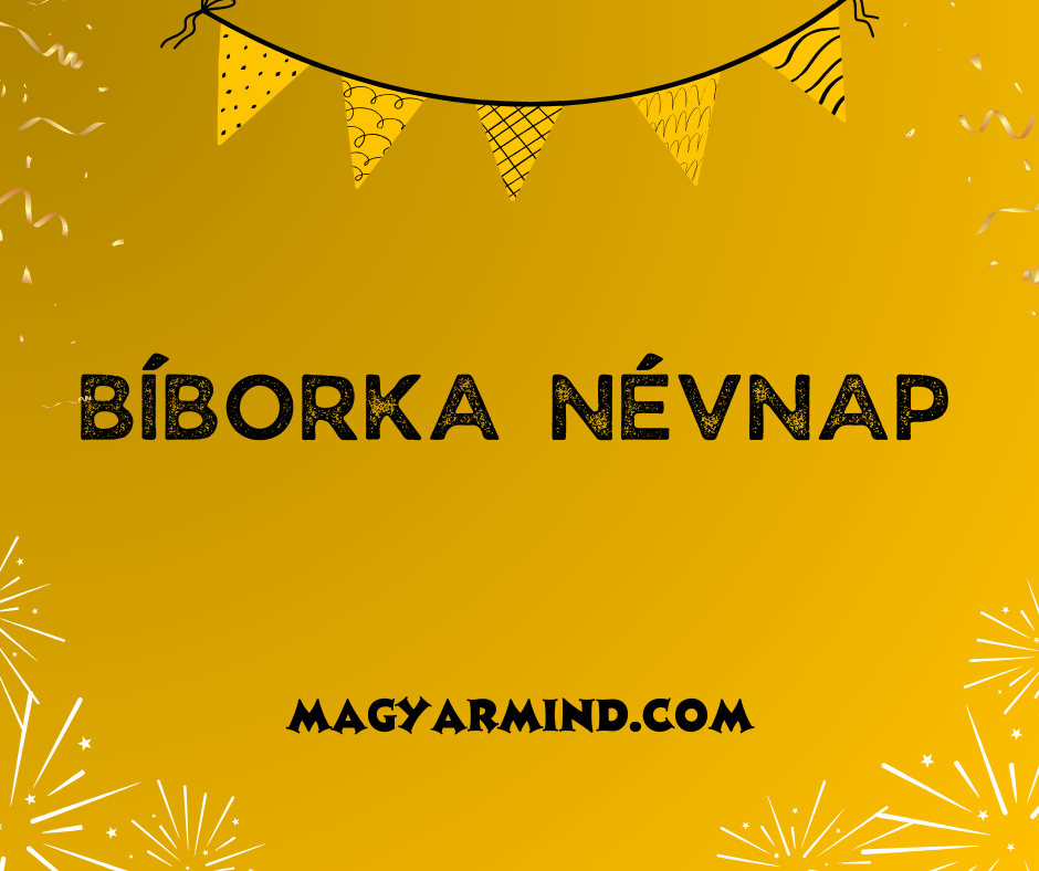 Bíborka Névnap