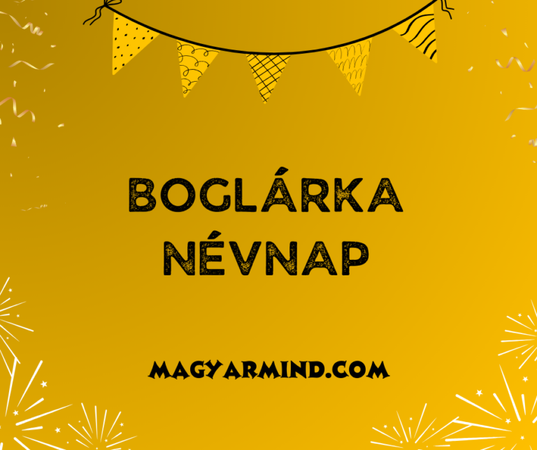 Boglárka Névnap