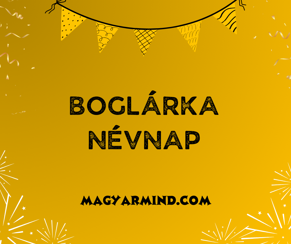 Boglárka Névnap