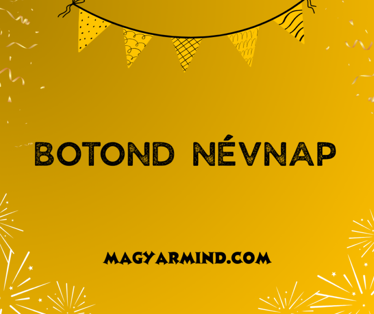 Botond Névnap
