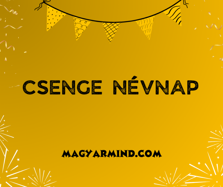 Csenge Névnap