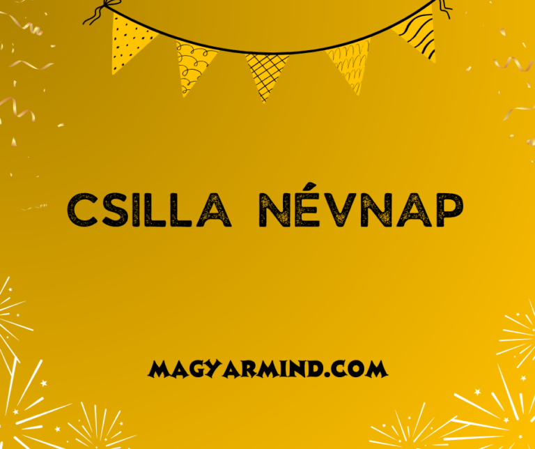 Csilla Névnap
