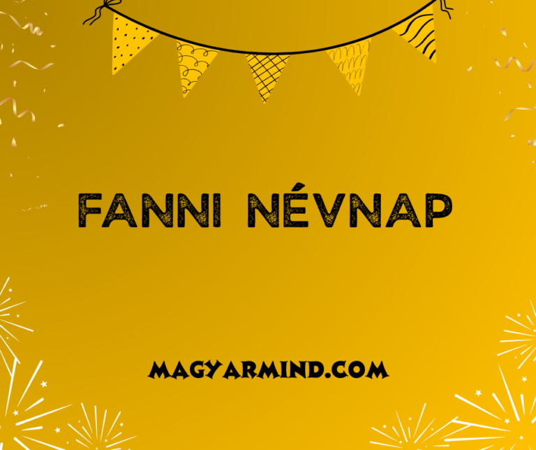 Fanni Névnap