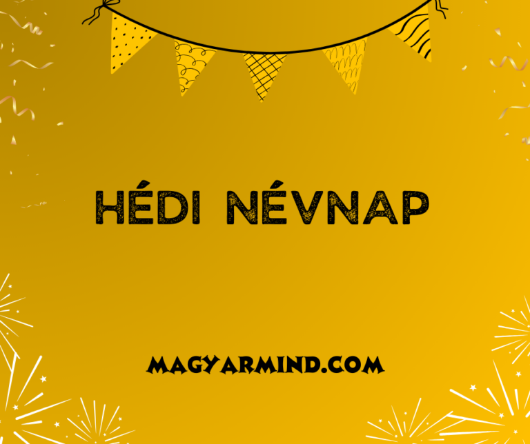 Hédi Névnap
