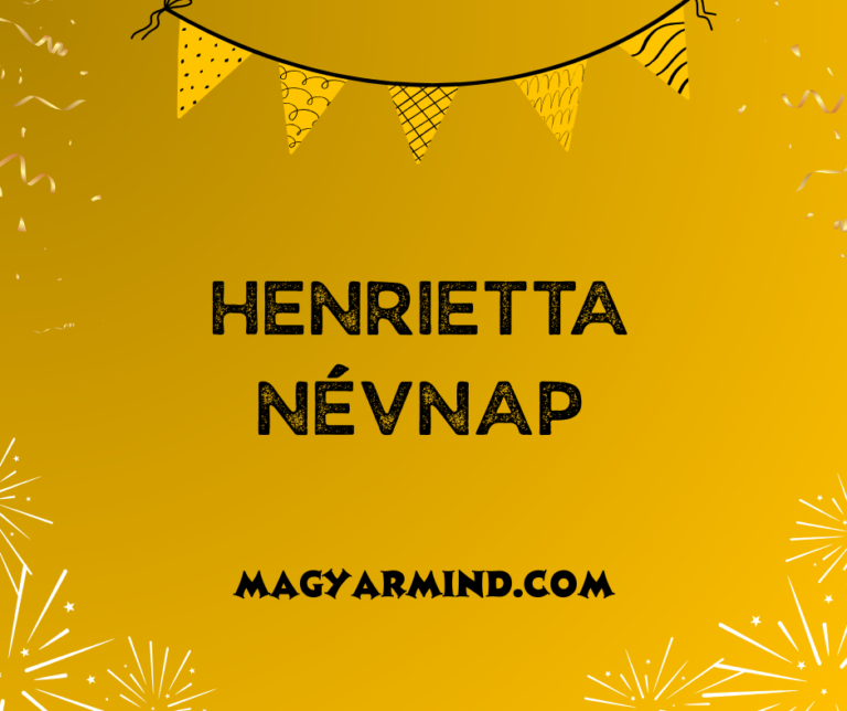 Henrietta Névnap