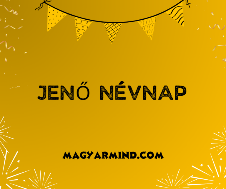 Jenő Névnap