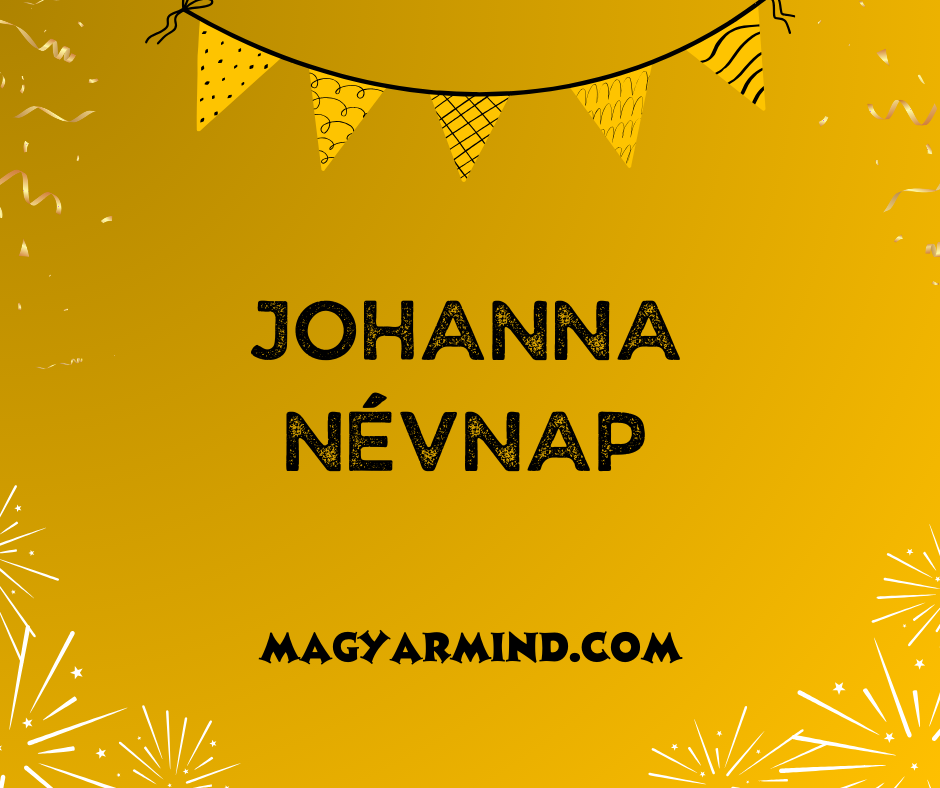 Johanna Névnap