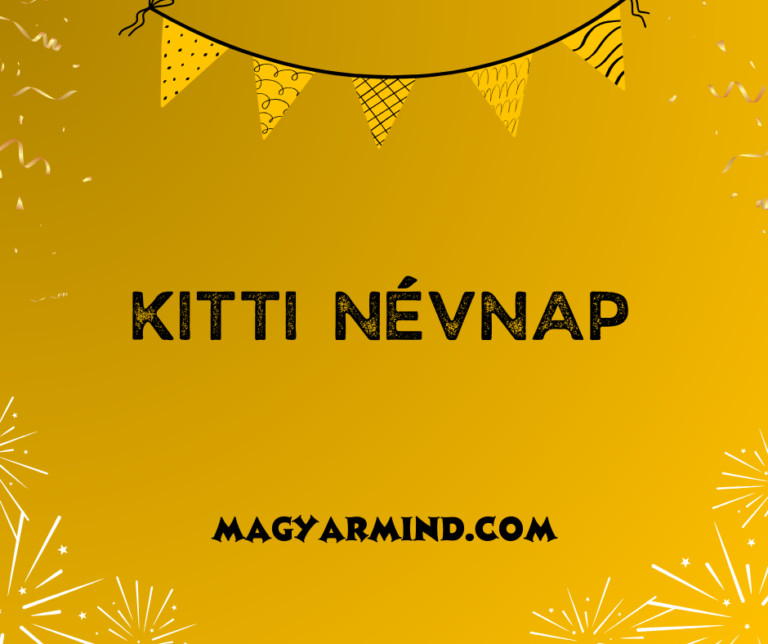 Kitti Névnap