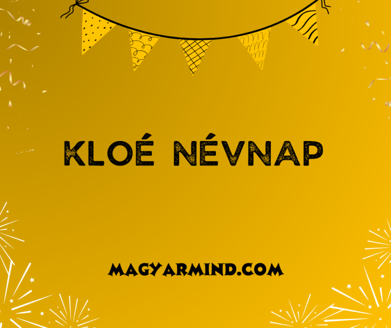 Kloé Névnap