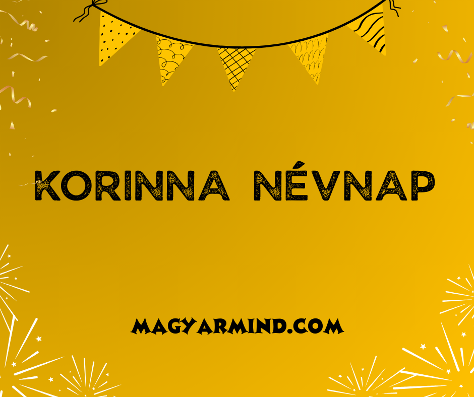 Korinna Névnap