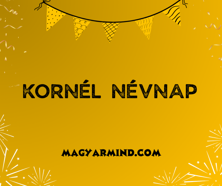 Kornél Névnap