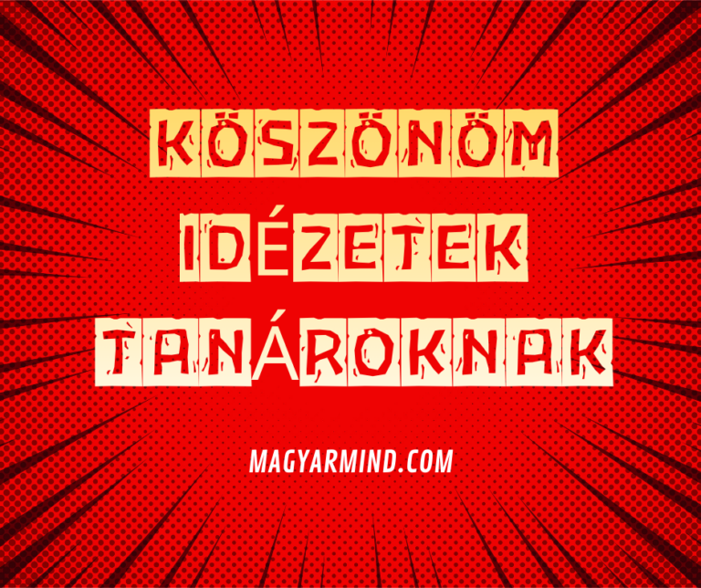 Köszönöm Idézetek Tanároknak