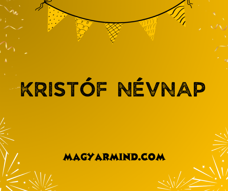 Kristóf Névnap