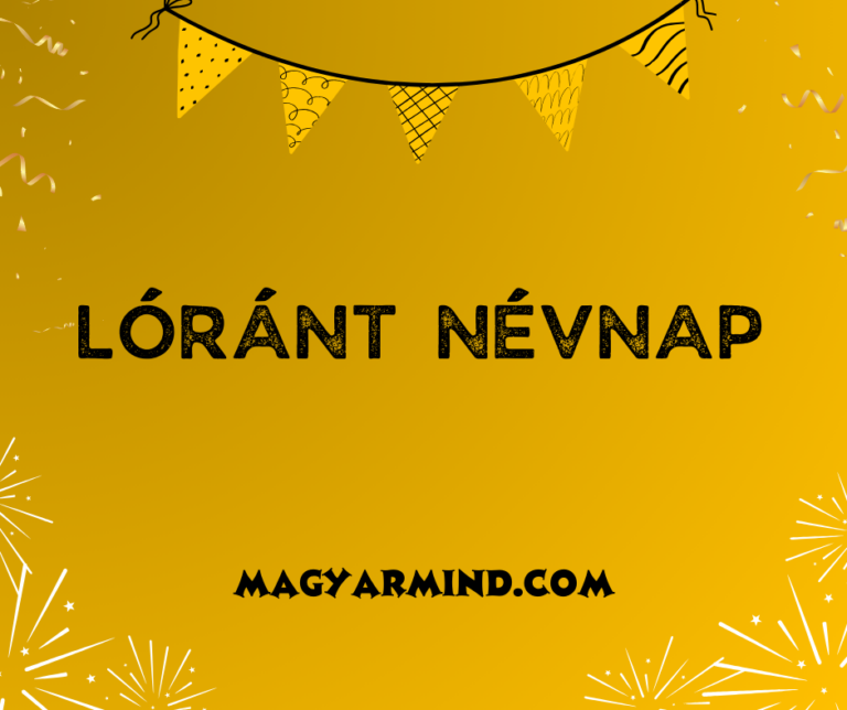 Lóránt Névnap