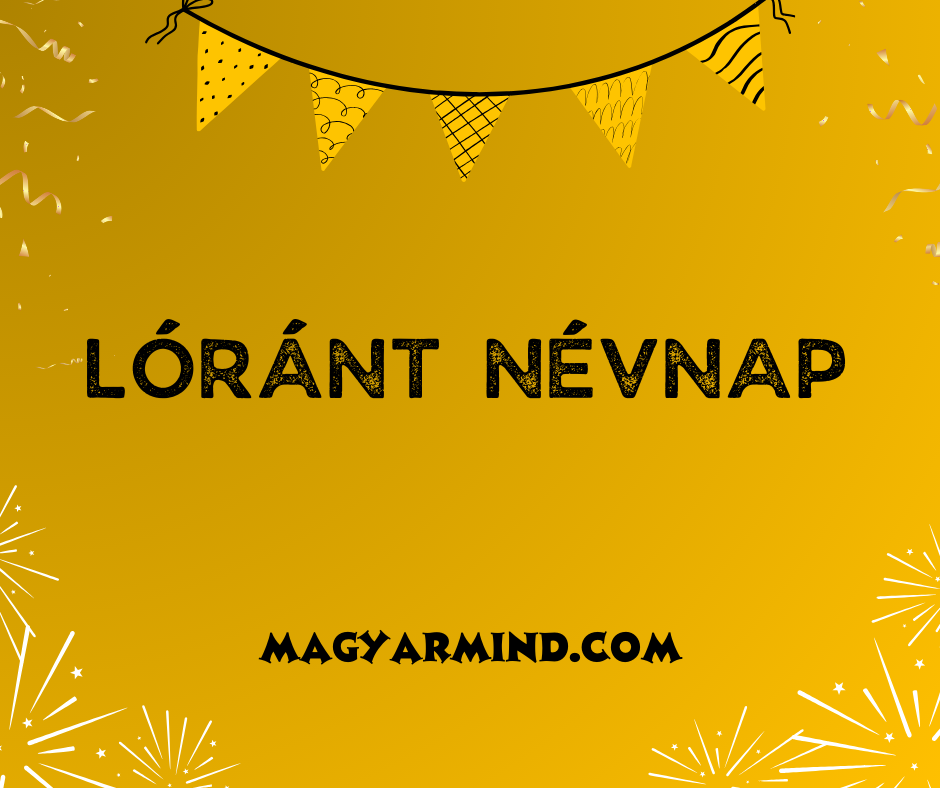 Lóránt Névnap