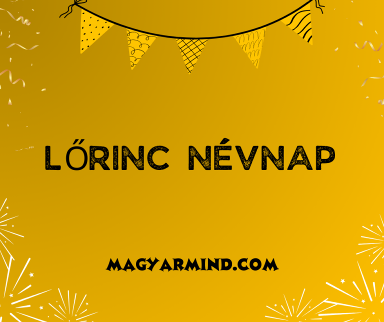 Lőrinc Névnap