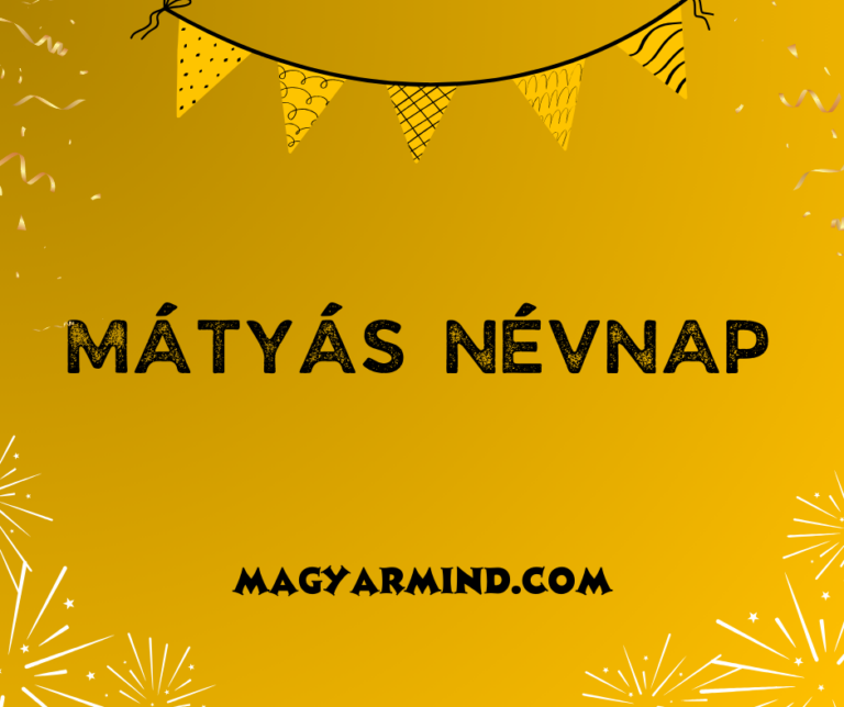 Mátyás Névnap