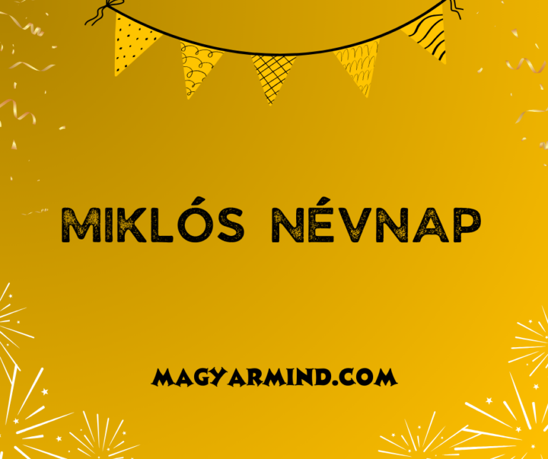 Miklós Névnap