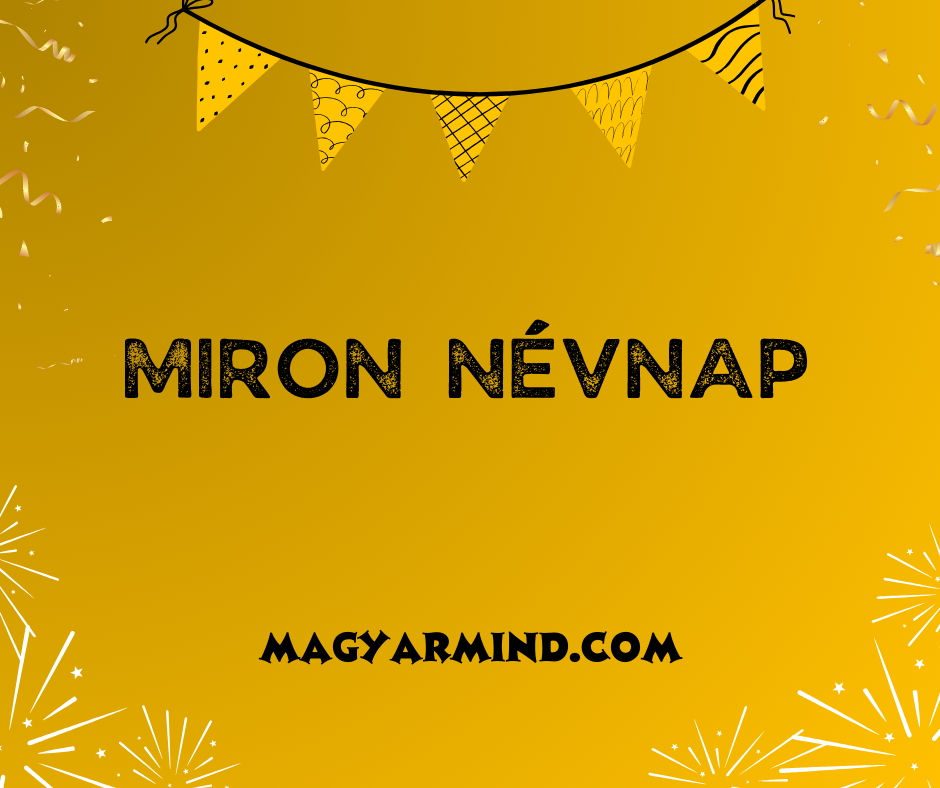 Miron Névnap
