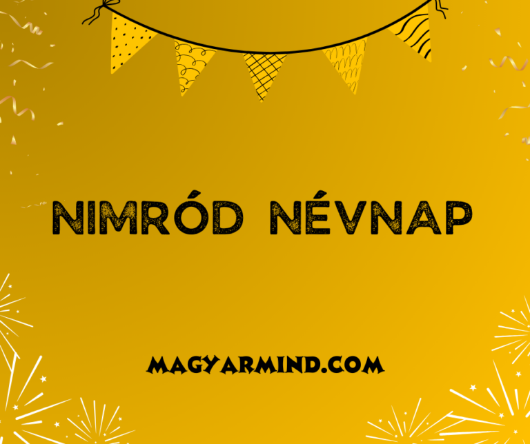 Nimród Névnap