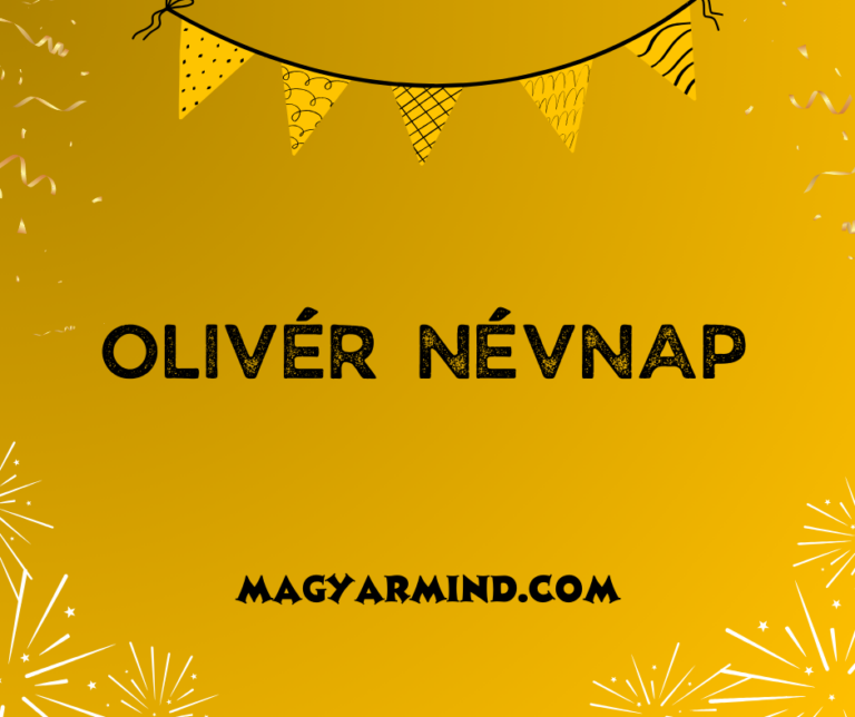 Olivér Névnap