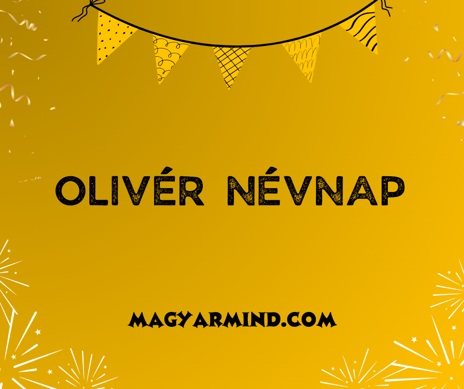 Olivér Névnap